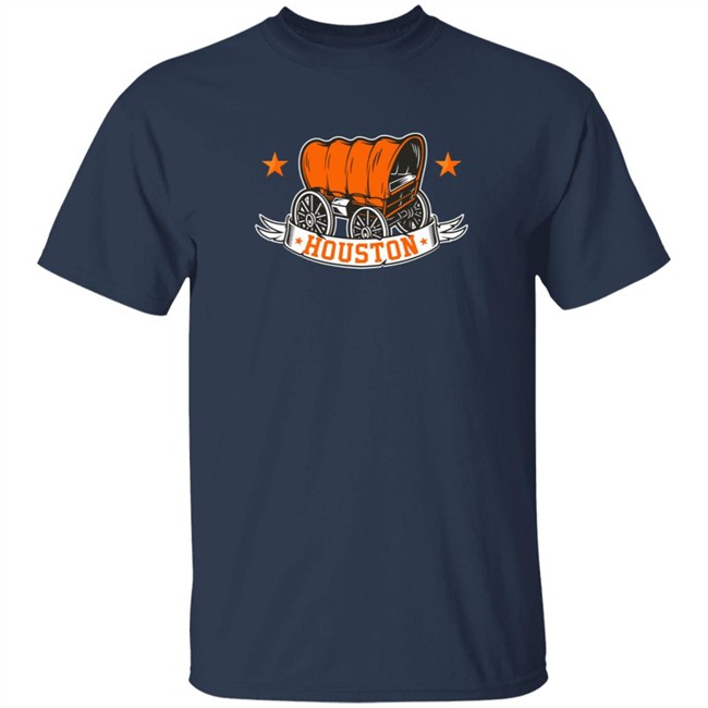 Brian McTaggart Ramshirts Houston Orange Wagon Crush City Shirt
