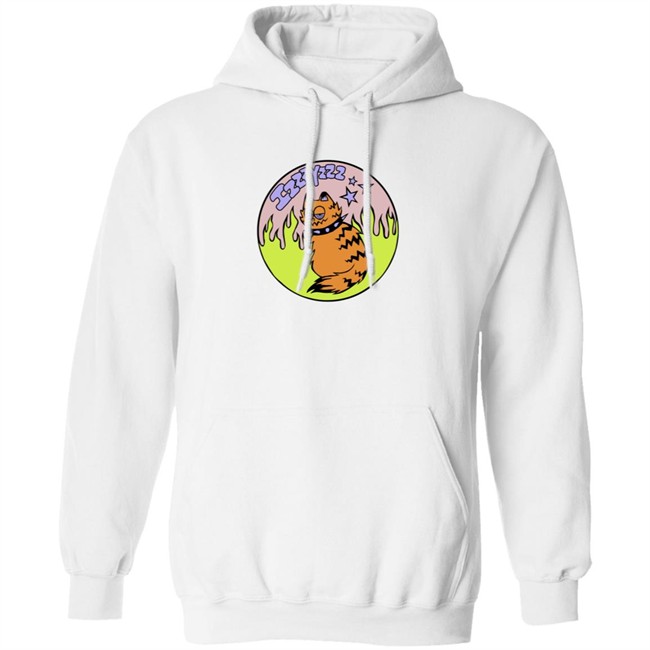 Crowdmade Izzzyzzz Garfield Hoodie Sweatshirt