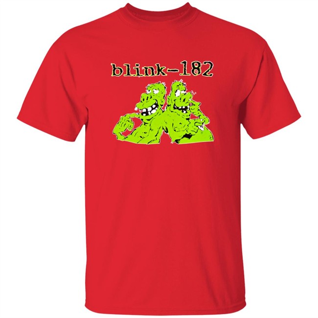 Blink 182 Merch Wasting Time Tee Shirt