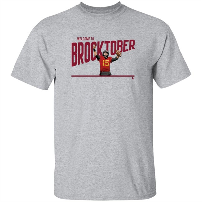Cyclone Fanatic Welcome To Brocktober Gold Shirt Brock Purdy Cyclone Fanatic Welcome To Brocktober Gold Shirt Brock Purdy