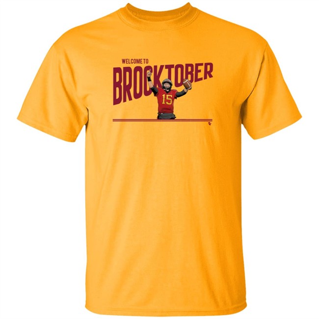 Cyclone Fanatic Welcome To Brocktober Gold Shirt Brock Purdy Cyclone Fanatic Welcome To Brocktober Gold Shirt Brock Purdy