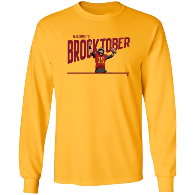 Cyclone Fanatic Welcome To Brocktober Gold Shirt Brock Purdy Cyclone Fanatic Welcome To Brocktober Gold Shirt Brock Purdy