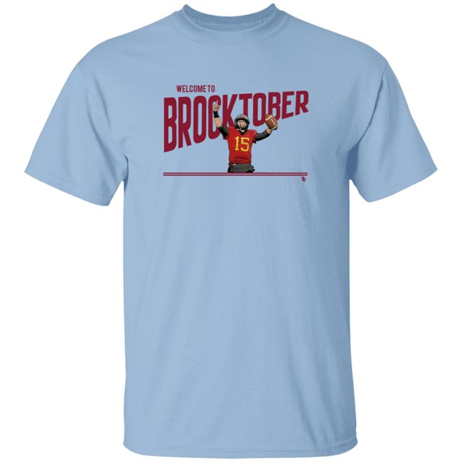 Cyclone Fanatic Welcome To Brocktober Gold Shirt Brock Purdy Cyclone Fanatic Welcome To Brocktober Gold Shirt Brock Purdy