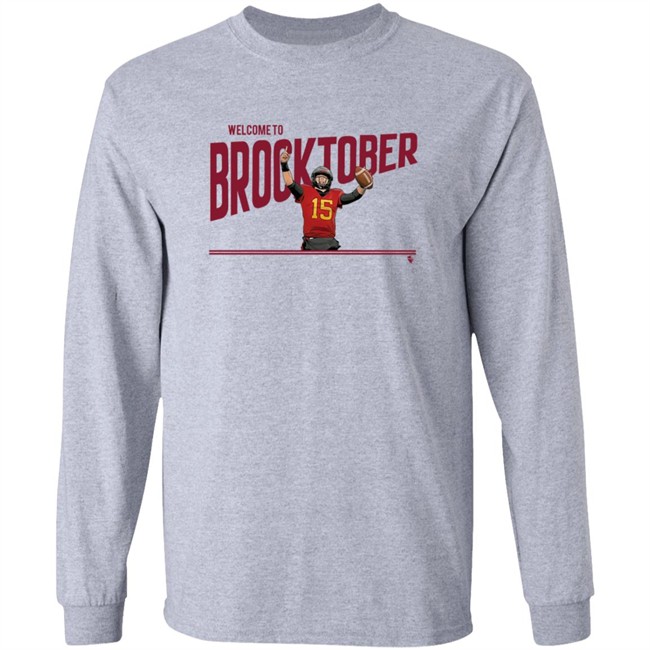 Cyclone Fanatic Welcome To Brocktober Gold Shirt Brock Purdy Cyclone Fanatic Welcome To Brocktober Gold Shirt Brock Purdy