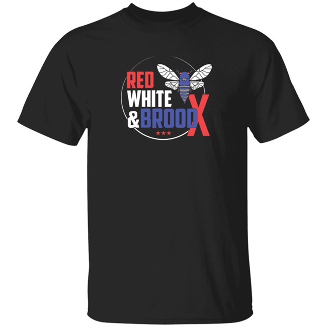 Cincyshirts Red White And Brood X T Shirt