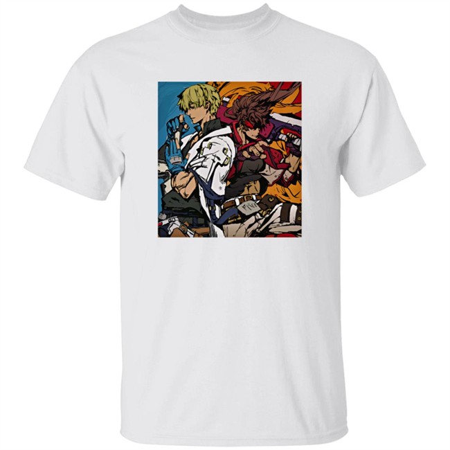 Arc System Works Gear Store Guilty Gear Strive Sol and Ky T Shirt