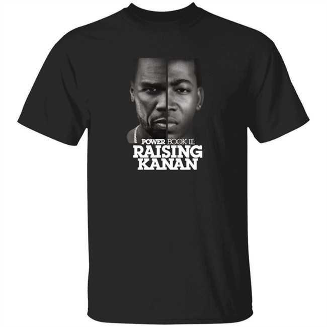 GUnitbrands Power Book 3 Raising Kanan Face Off Shirt 50cent