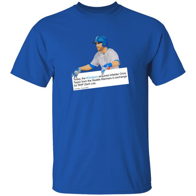 Vincent Samperio Chris Taylor Exchange For Zach Lee Shirt