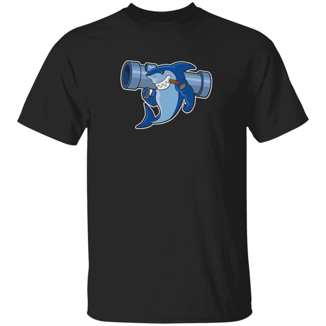 American Dad Bazooka Sharks T Shirt