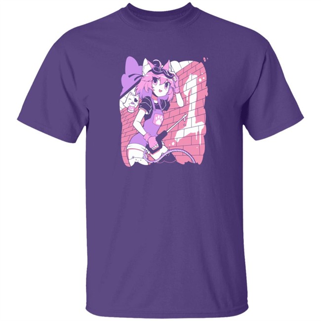 Sharkrobot Vshojo 1St Anniversary Powerwasher Nyanners Shirt