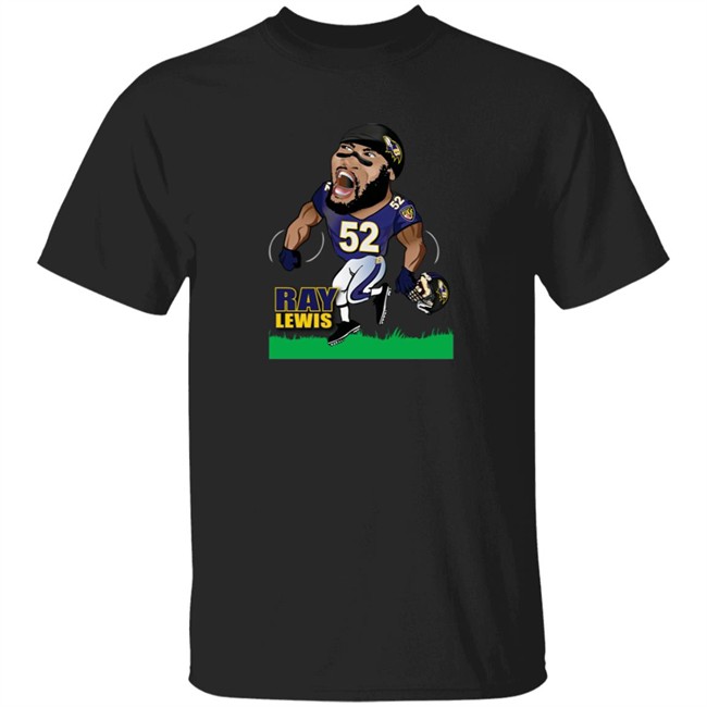 Ramey Patrick Queen Ray Lewis 52 T Shirt