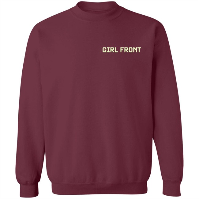 02 KHJLOOKING Oec Girl Front Crewneck Sweatshirt