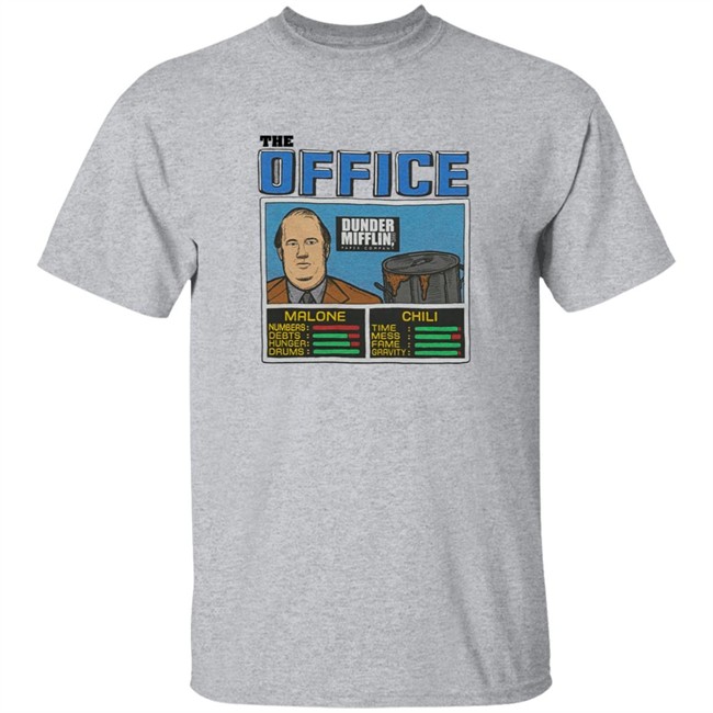 Sports Illustrated Aaron Rodgers The Office Jam Kevin Malone and Chili Shirt