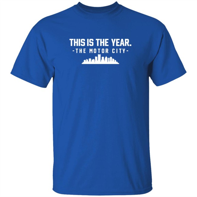 Pat McAfee Show This Is The Year The Motor City Detroit T Shirt Evan Fox