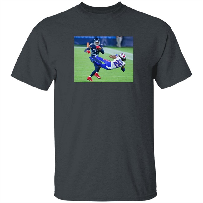 Derrick Henry Tosses Josh Norman T Shirt Brett Kern Derrick Henry Tosses Josh Norman T Shirt Brett Kern