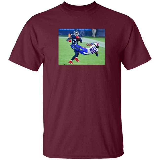 Derrick Henry Tosses Josh Norman T Shirt Brett Kern Derrick Henry Tosses Josh Norman T Shirt Brett Kern