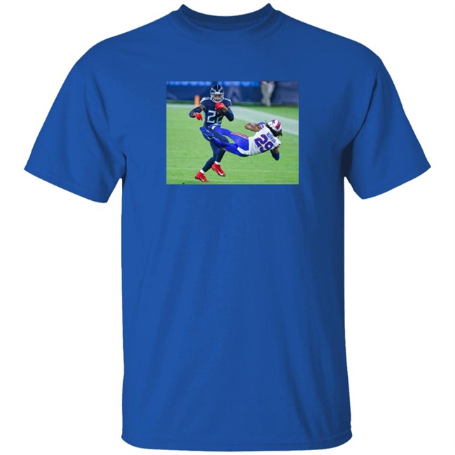 Derrick Henry Tosses Josh Norman T Shirt Brett Kern Derrick Henry Tosses Josh Norman T Shirt Brett Kern