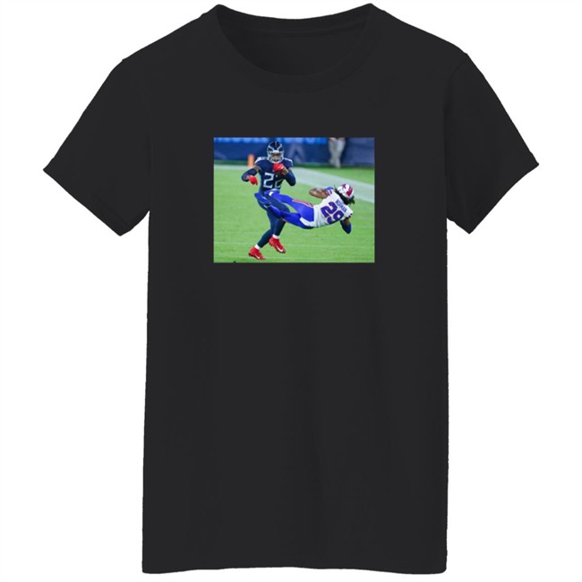 Derrick Henry Tosses Josh Norman T Shirt Brett Kern Derrick Henry Tosses Josh Norman T Shirt Brett Kern