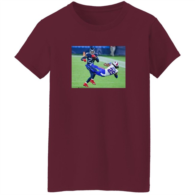 Derrick Henry Tosses Josh Norman T Shirt Brett Kern Derrick Henry Tosses Josh Norman T Shirt Brett Kern