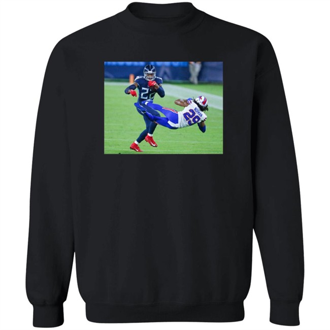 Derrick Henry Tosses Josh Norman T Shirt Brett Kern Derrick Henry Tosses Josh Norman T Shirt Brett Kern