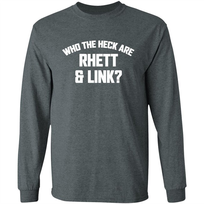Mythical Who The Heck Are Rhett And Link Tee Shirt Mythical Who The Heck Are Rhett And Link Tee Shirt