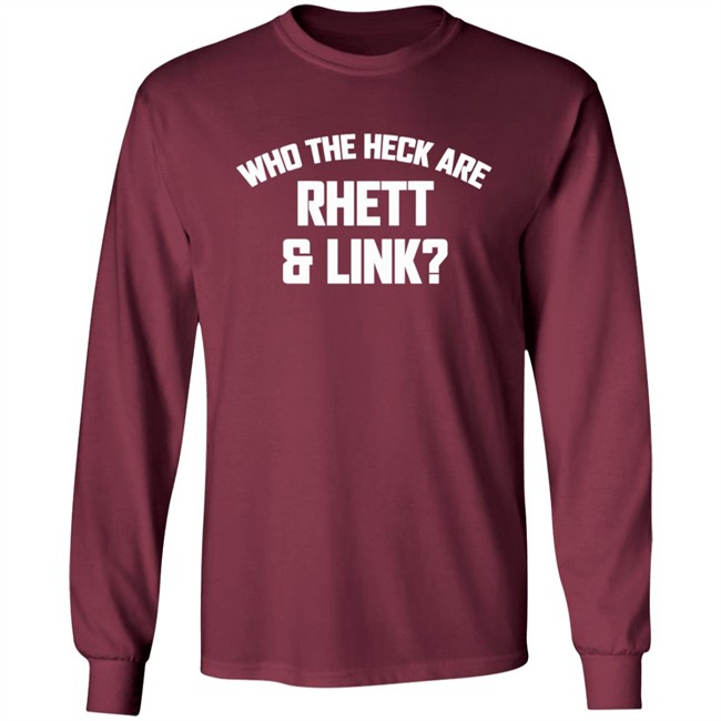 Mythical Who The Heck Are Rhett And Link Tee Shirt Mythical Who The Heck Are Rhett And Link Tee Shirt