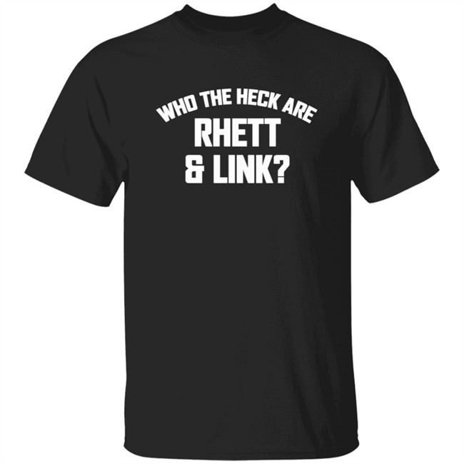 Mythical Who The Heck Are Rhett And Link Tee Shirt