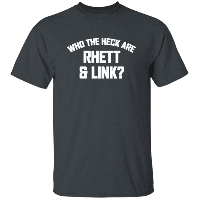 Mythical Who The Heck Are Rhett And Link Tee Shirt Mythical Who The Heck Are Rhett And Link Tee Shirt
