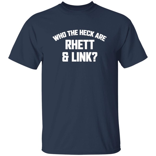 Mythical Who The Heck Are Rhett And Link Tee Shirt Mythical Who The Heck Are Rhett And Link Tee Shirt