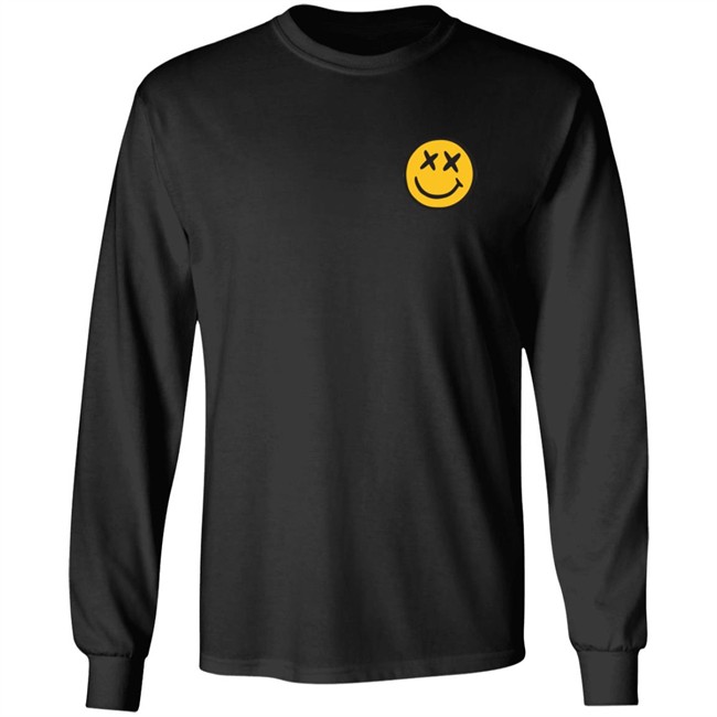 Louis Tomlinson Merch Black Summer Smiley Tee Shirt Louis Tomlinson Merch Black Summer Smiley Tee Shirt