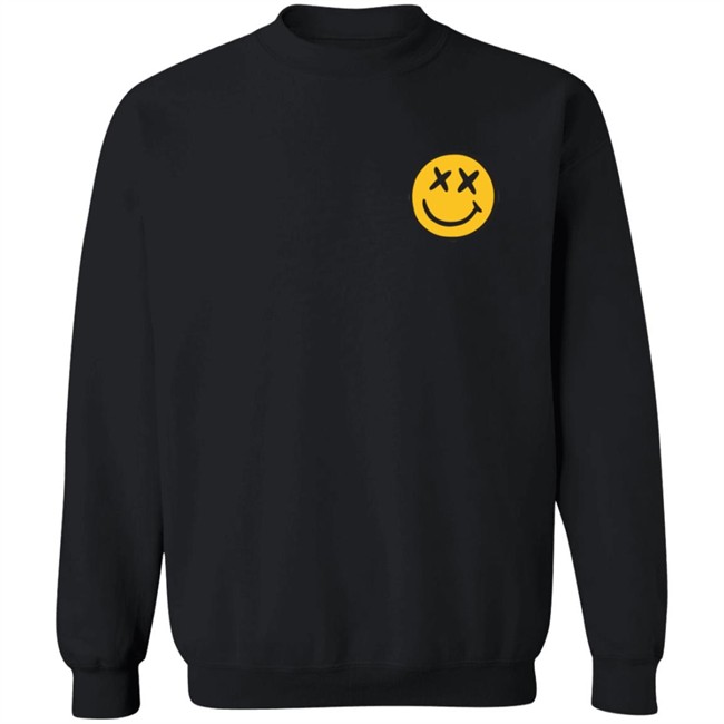 Louis Tomlinson Merch Black Summer Smiley Tee Shirt Louis Tomlinson Merch Black Summer Smiley Tee Shirt