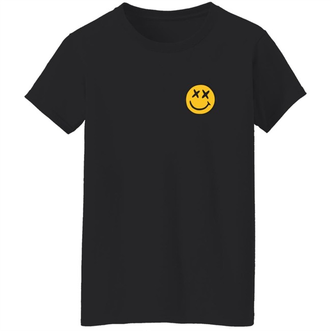 Louis Tomlinson Merch Black Summer Smiley Tee Shirt Louis Tomlinson Merch Black Summer Smiley Tee Shirt
