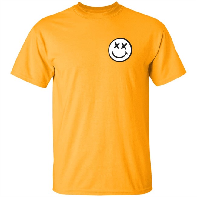 Louis Tomlinson Merch Yellow Summer Smiley Tee Shirt Louis Tomlinson Merch Yellow Summer Smiley Tee Shirt