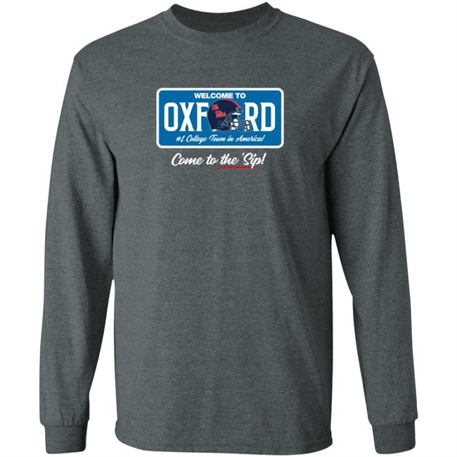Ole Miss Athletics OleMissSports Store Oxford #1 College Town T Shirt Ole Miss Athletics OleMissSports Store Oxford #1 College Town T Shirt