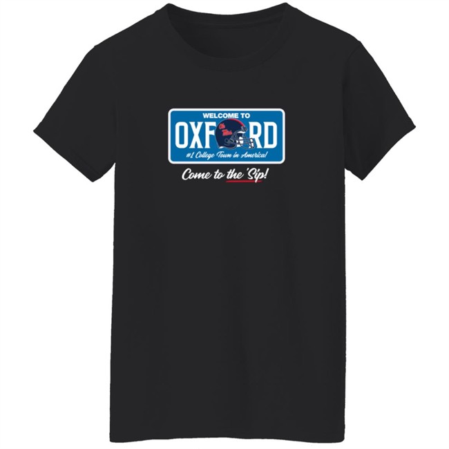 Ole Miss Athletics OleMissSports Store Oxford #1 College Town T Shirt Ole Miss Athletics OleMissSports Store Oxford #1 College Town T Shirt