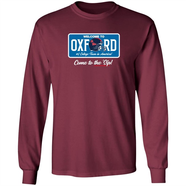Ole Miss Athletics OleMissSports Store Oxford #1 College Town T Shirt Ole Miss Athletics OleMissSports Store Oxford #1 College Town T Shirt