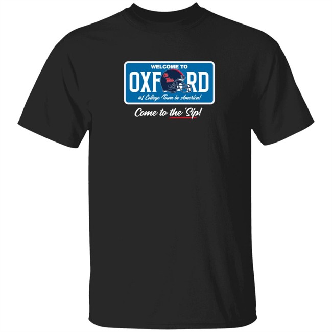 Ole Miss Athletics OleMissSports Store Oxford #1 College Town T Shirt Ole Miss Athletics OleMissSports Store Oxford #1 College Town T Shirt