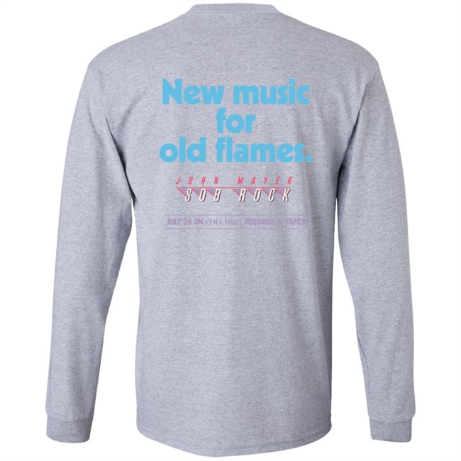 John Mayer Store Merch Sob Rock Universe Billboard – New Music for Old Flames Tee Shirt John Mayer Store Merch Sob Rock Universe Billboard – New Music for Old Flames Tee Shirt