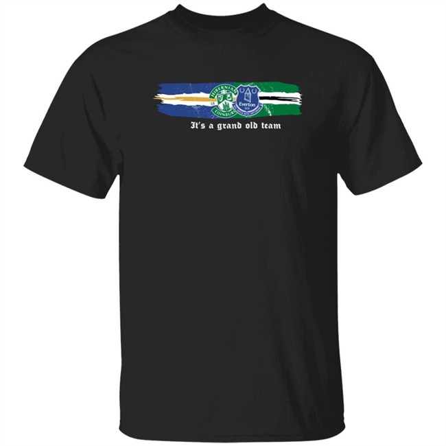 Toffhibee Hibernian Edinburgh vs Everton It's A Grand Old Team Shirt