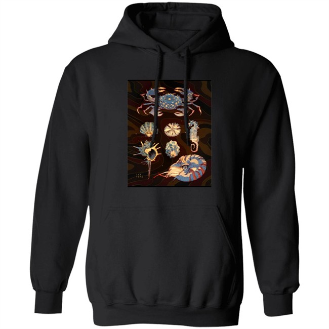 KiruMade Ivyteas Store Blue Animalia Fuku Mono Hoodie Sweatshirt