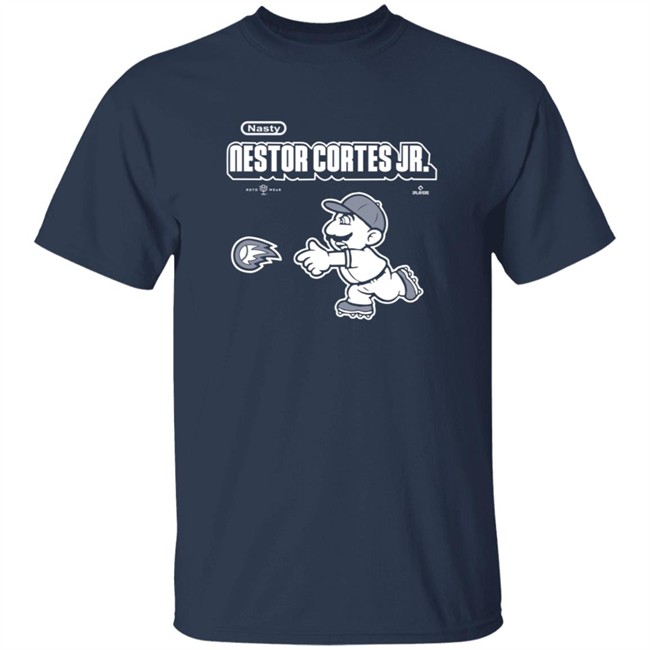 Rotowear Merch Nestor Cortes Jr. Nasty New York Baseball Rotowear Shirt