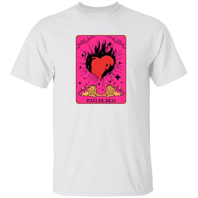 Demi Lovato Merch Burning Heart DWTDTAOSO Shirt