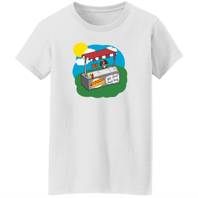 Ashsaidhi Ash Said Hawt Dawg Stand Shirt Loan - Ashsaidhi Ash Said Hawt Dawg Stand Shirt