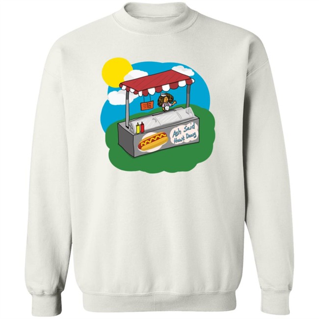 Ashsaidhi Ash Said Hawt Dawg Stand Shirt Loan - Ashsaidhi Ash Said Hawt Dawg Stand Shirt
