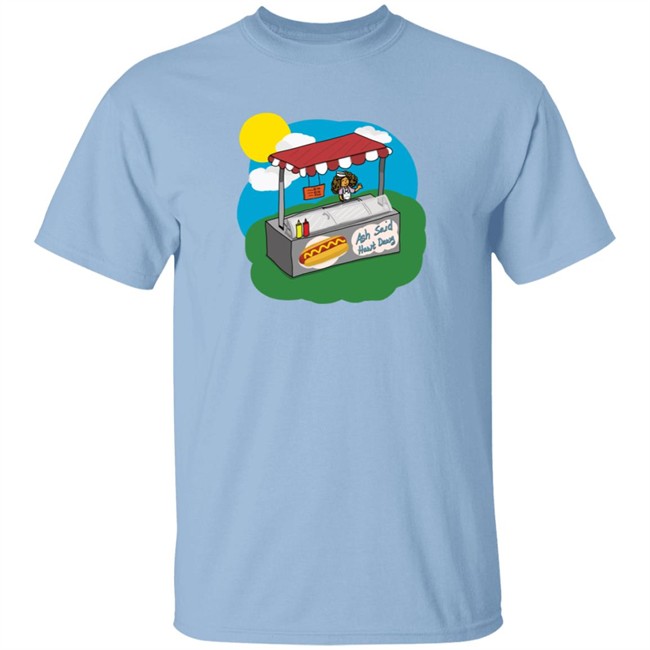 Ashsaidhi Ash Said Hawt Dawg Stand Shirt Loan - Ashsaidhi Ash Said Hawt Dawg Stand Shirt