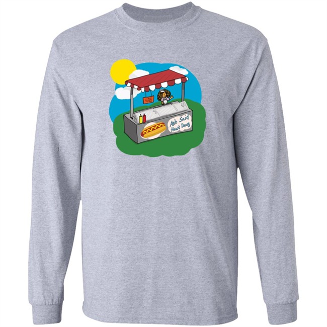 Ashsaidhi Ash Said Hawt Dawg Stand Shirt Loan - Ashsaidhi Ash Said Hawt Dawg Stand Shirt