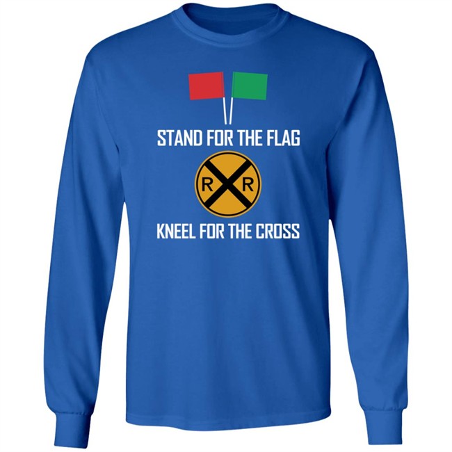 Stand For The Flag Kneel For The Cross Shirt Nhung - Stand For The Flag Kneel For The Cross Shirt
