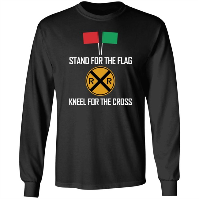 Stand For The Flag Kneel For The Cross Shirt Nhung - Stand For The Flag Kneel For The Cross Shirt