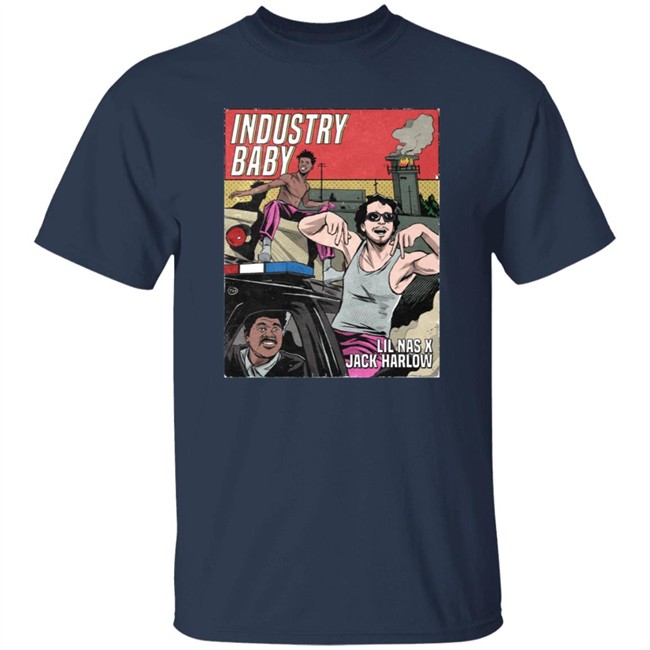 Lilnasx Store Industry Baby Comic Art Shirt Montero Butterfly ThuHang - Lilnasx Store Industry Baby Comic Art Shirt Montero Butterfly