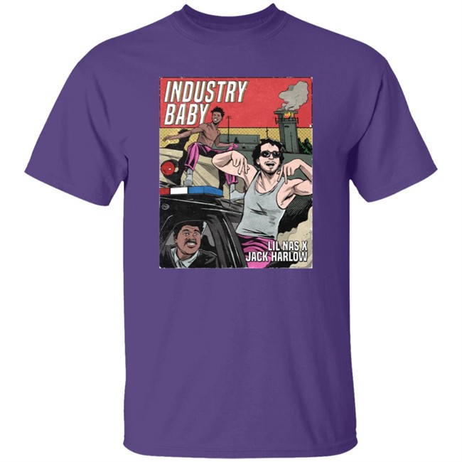Lilnasx Store Industry Baby Comic Art Shirt Montero Butterfly ThuHang - Lilnasx Store Industry Baby Comic Art Shirt Montero Butterfly